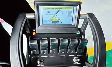 Control remoto con pantalla